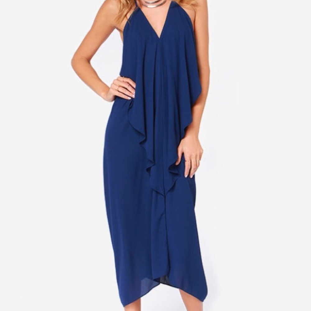 Olivaceous Maroon Draped Dress